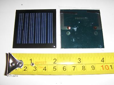 3v X 70 Ma. Mini Solar Panel   Epoxy Encapsulated Virtually Indestructible .2w