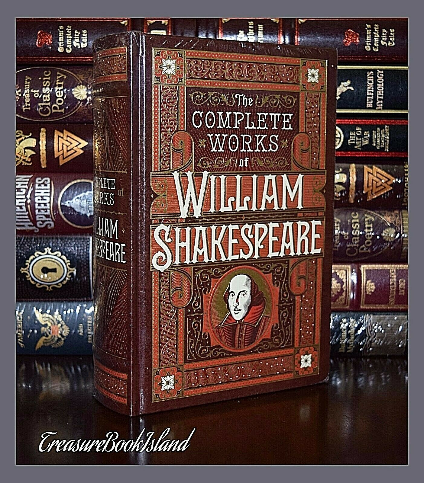 The Complete Works Of William Shakespeare New Leather Bound Collectible