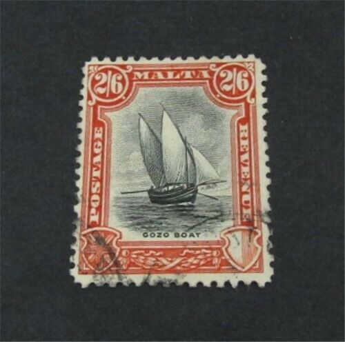 Nystamps British Malta Stamp # 180 Used $70   G8x2098