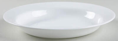 Corning Winter Frost White  Rimmed Soup Bowl 5596459