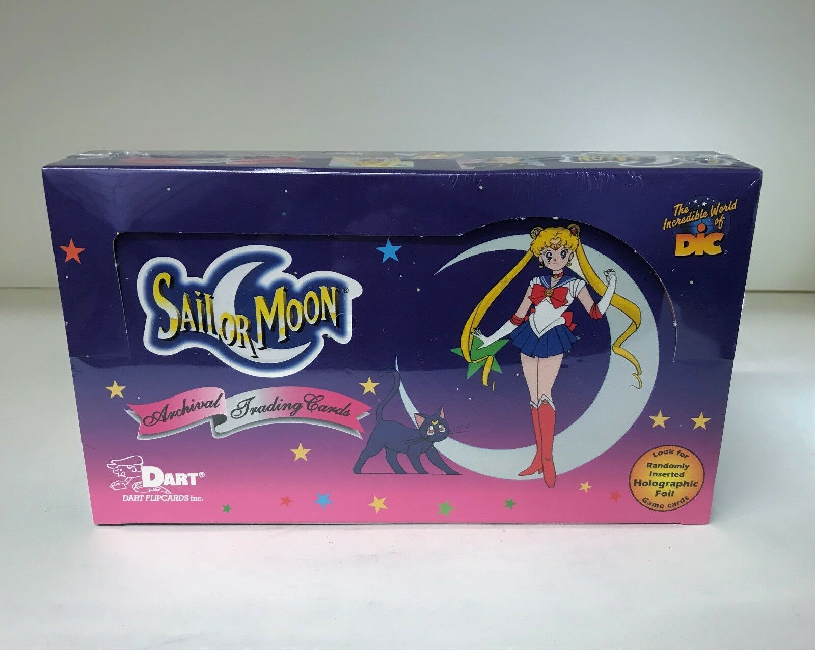 Sailor Moon Archival - Sealed Trading Card Hobby Box - 30 Packs, Dart 2000