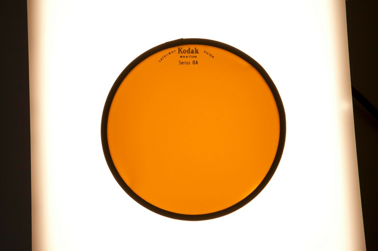 Kodak 5.5" Orange Wratten Safeflight Filter Series 0a  For Darkroom