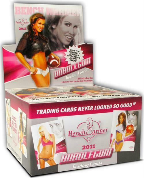 Factory Sealed,2011 "bench Warmer" Bubble Gum Trading Cards,24 Pks, 144 Cards