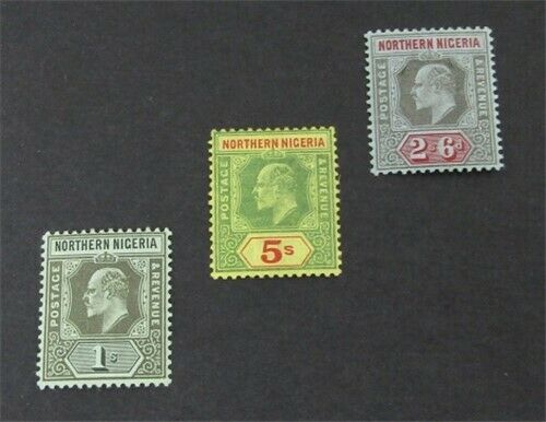 Nystamps British Northern Nigeria Stamp # 35-38 Mint Og H   G20x2288