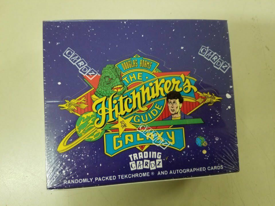 1994 The Hitchhikers Guide To The Galaxy Trading Cardz Factory Sealed Box